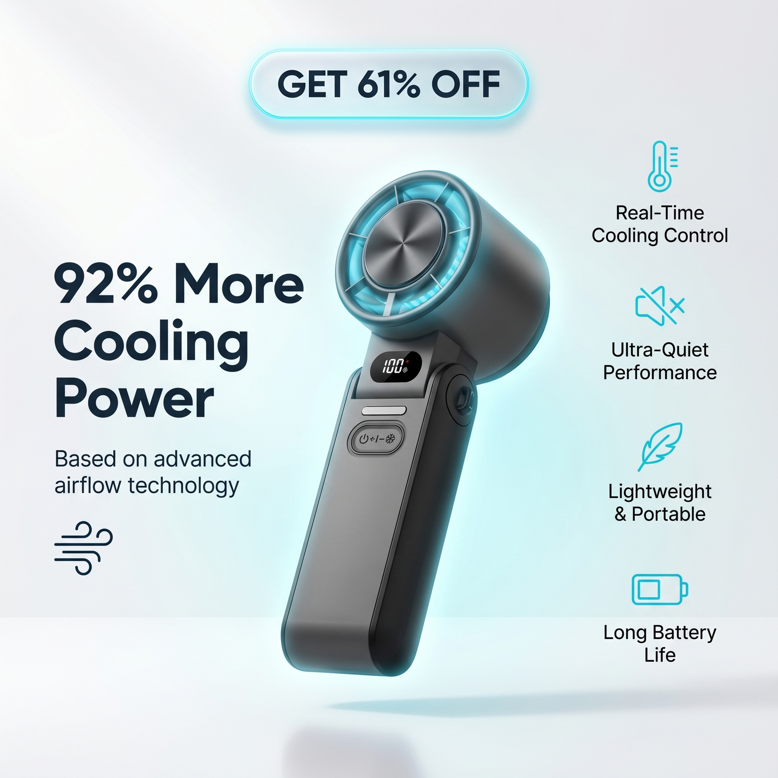 Aireoz Aura portable fan